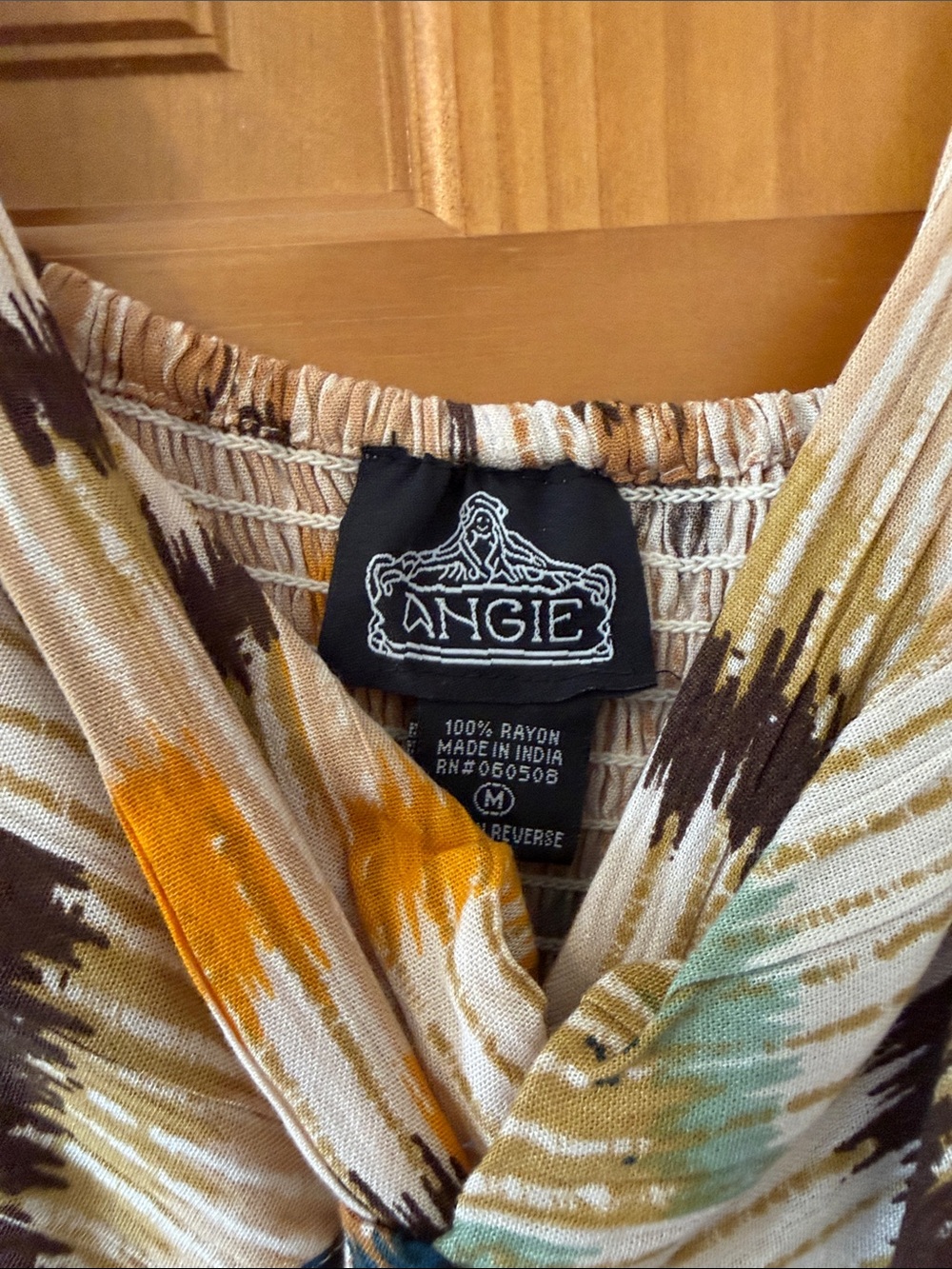 Angie Sleeveless Tiered Midi Dress in Beige, Mustard, Teal, Navy - Picture 2 of 5